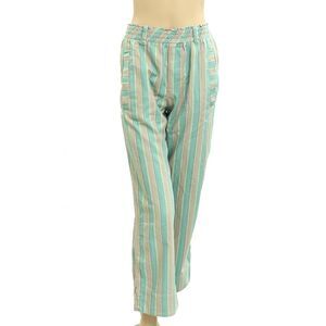 Free people Marielle Pull On Trouser Pants Stripe Pants Straight Leg XS 283154